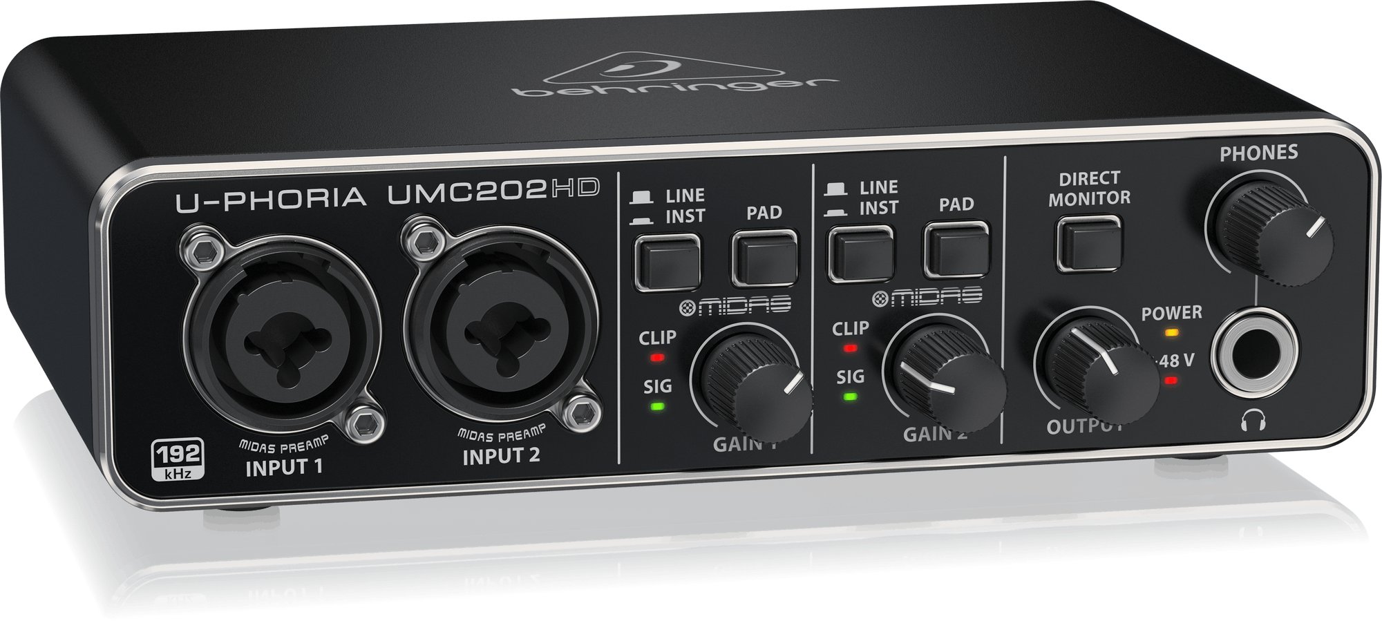 Behringer UMC202HD Audio Interface
